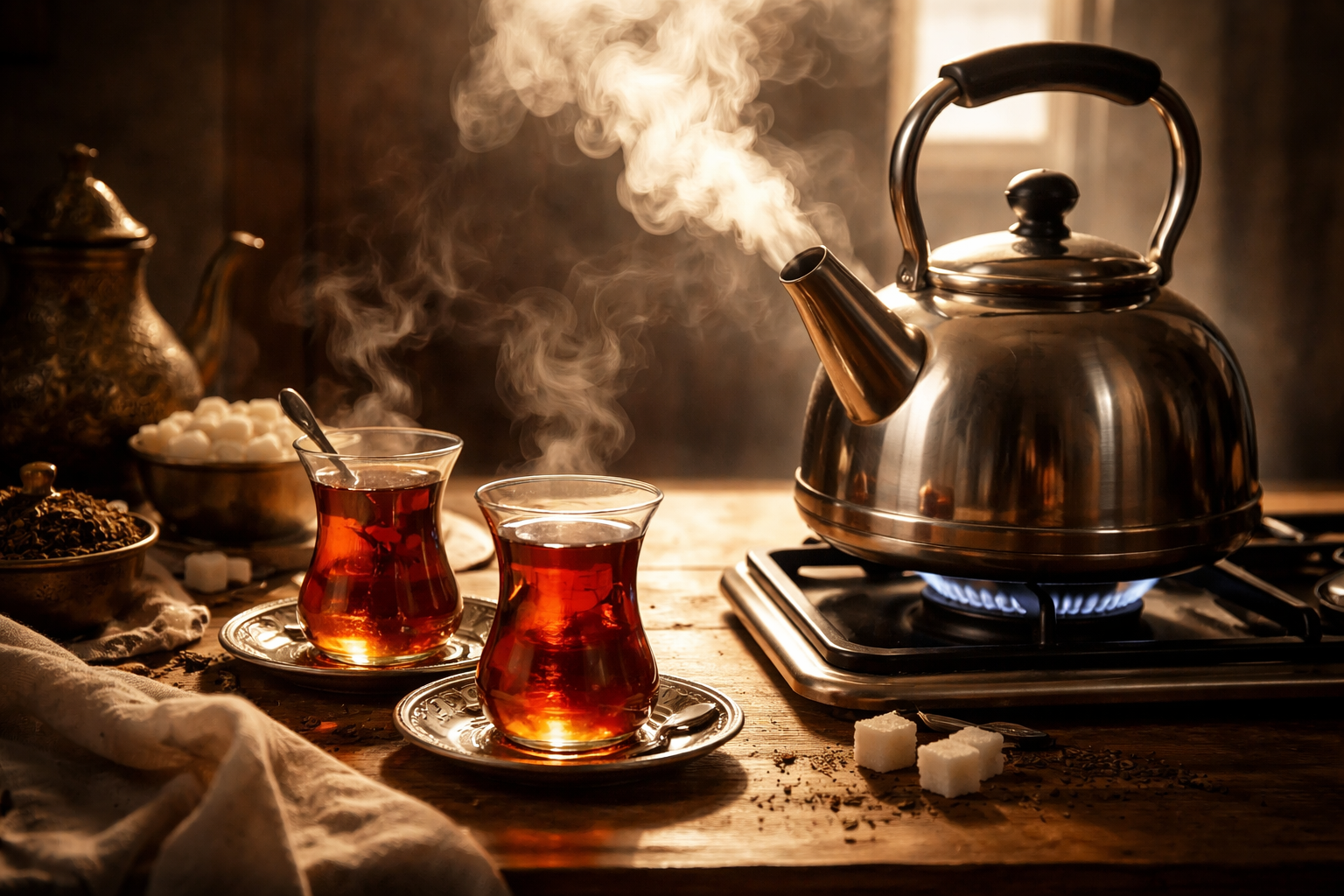 Kaynayan su ve buhar